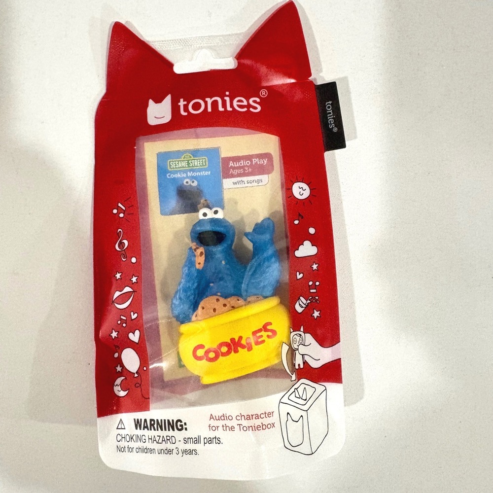 Tonies Sesame Street Cookie Monster Audio Play Character Figure 10000630 New
